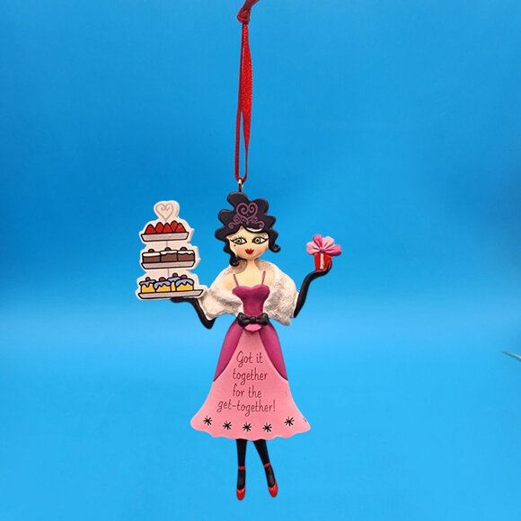 Rare 2009 Hallmark Diva Ornament Got It Together for the Get-Together - Picture 4 of 12